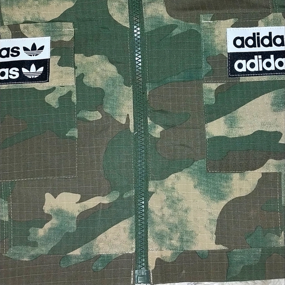 Adidas Camo Skirt Jacket Shirt Set - Picture 10 of 15